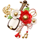 Floral Lute
