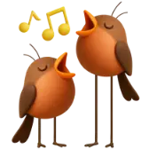 Melodic birds