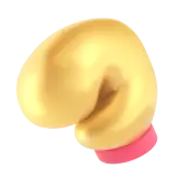 Gold Boxing Gloves